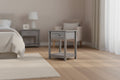 Salem 1-drawer and Shelf Wooden Nightstand